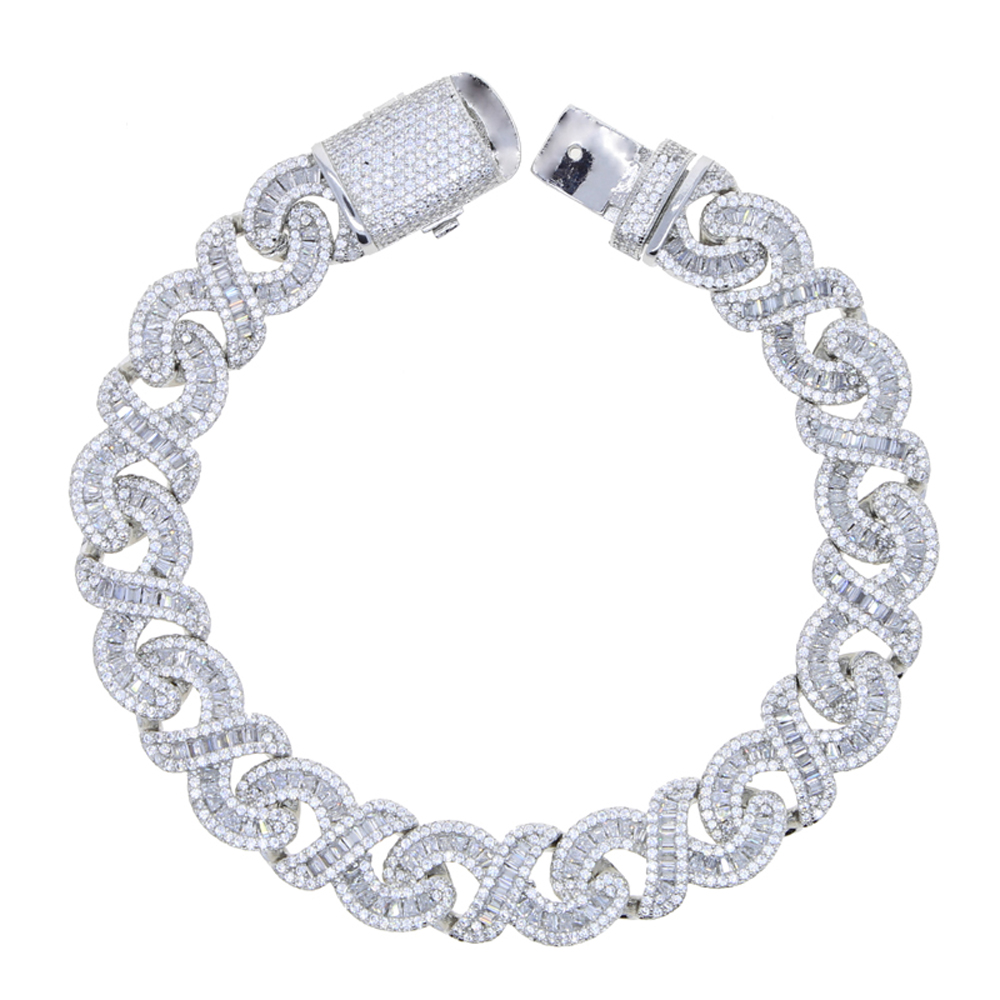 سوار اللانهاية للرجال والنساء  - مراجعة Cuban Link Chain 12Mm وسعره