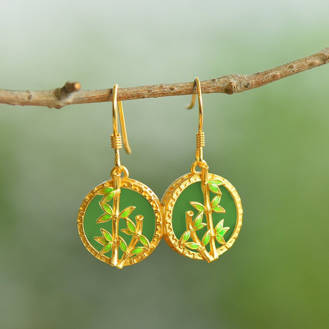 أقراط من الفضة الإسترلينية S92 - مراجعة Earrings وسعره