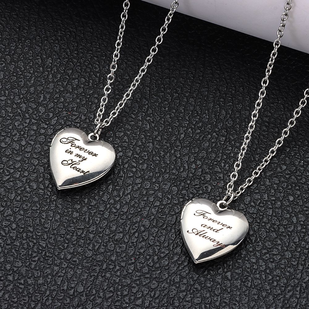 سلسلة مجوهرات صديق الموضة للعش - مراجعة Heart Locket Necklace Photo وسعره