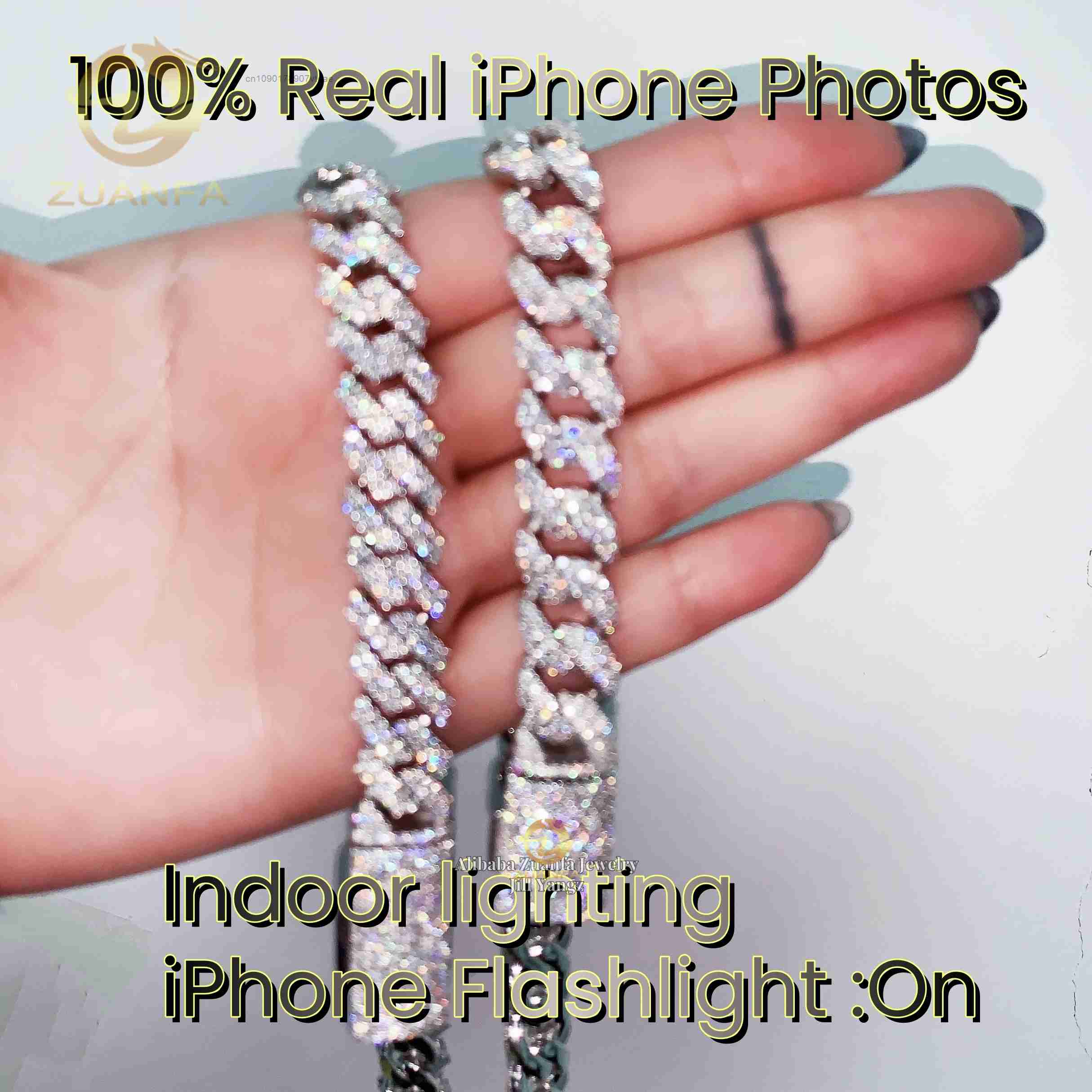شهادة GRA، بيع مباشر من المصنع - مراجعة Cuban Link Chain 12Mm وسعره