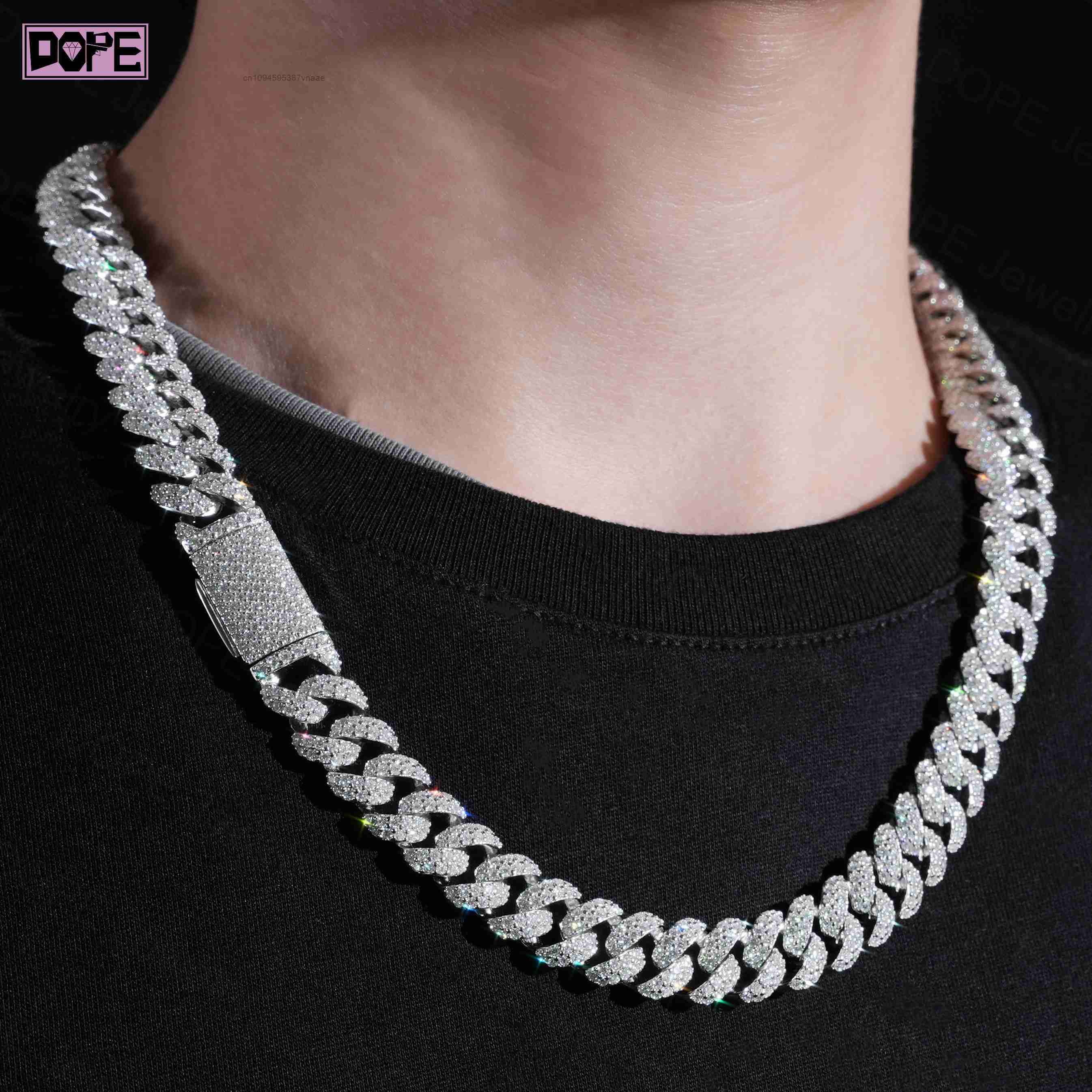 سلسلة كوبان من الفضة الإسترلين - مراجعة Cuban Link Chain 12Mm وسعره