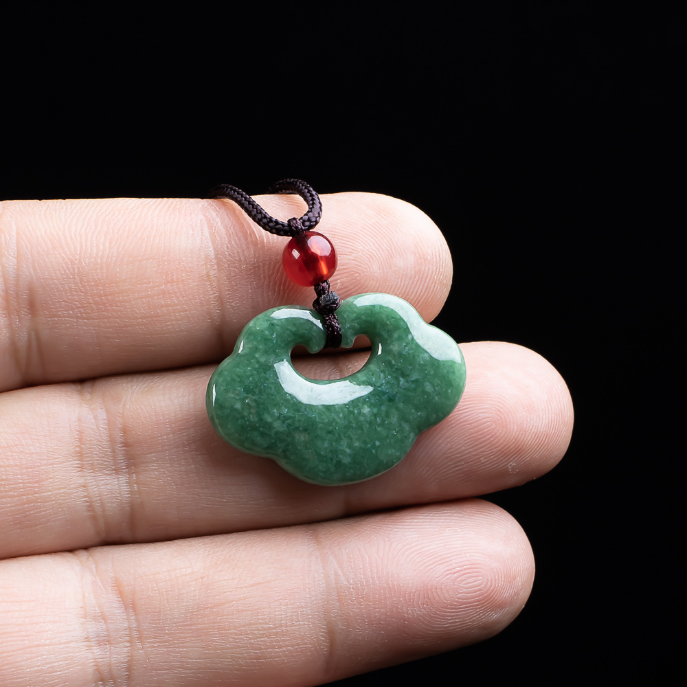 الطبيعية ميانمار الجاديت روي ق - مراجعة Necklaces وسعره